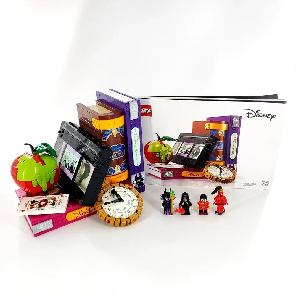 LEGO Disney: Villain Icons (43227) Complete w/ Figures & Instruction Manual